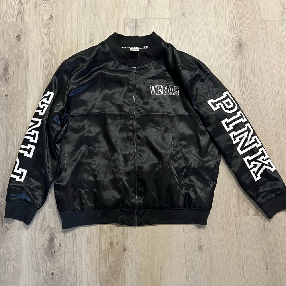 Victoria's Secret Black PINK Zip-Up Jacket